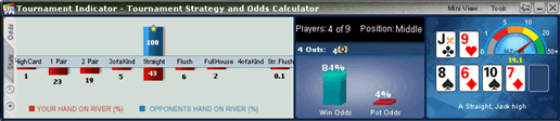 Poker Odds Calculator Main Screen